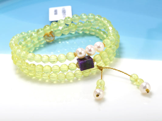Spirit Thread · Dual-Wear Gemstone Wrap